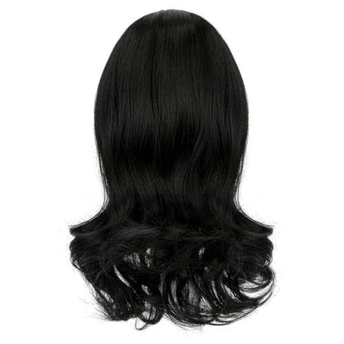 Perruque bouclée couverture complète de la tête pour masquer la perte de cheveux - 6