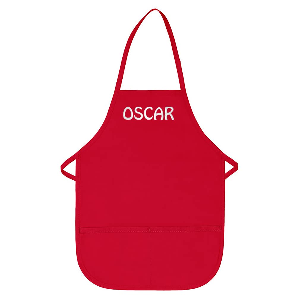 Personalized Apron Embroidered Add a Name Kids Apron