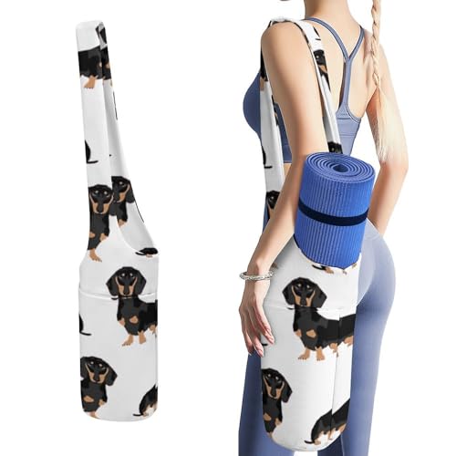 Sac de tapis de yoga en toile pour vos séances de Pilates au studio