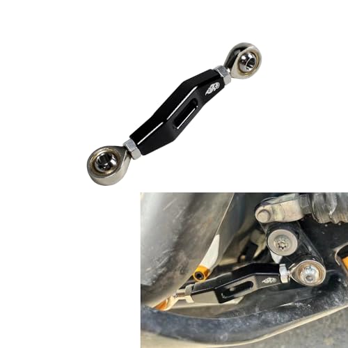 POWER JAMES Bremshebel-Gestänge, Schubstange, Bremshebel passend für Harley Davidson 2018–25 Softail Dyna mit Mid-Controls, FXBBS, FXLRS, FXLRST, FXRST, FXST