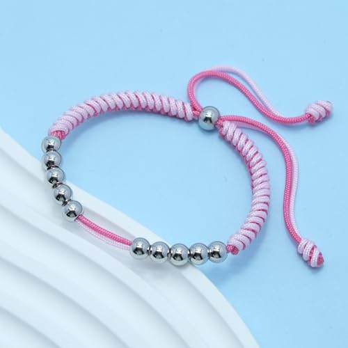 LAMIBEE Golf Stainless Steel 10 Bead Score Counter Bracelet, Golf Stroke Count Bracelet, Resizable Easy to Adjust Golf Round Scoring Tracker, Durable Stylish Golf Accessory2