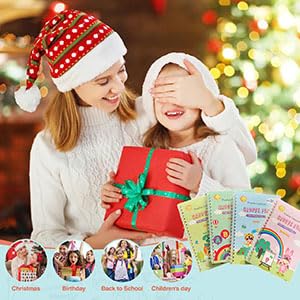 4 Pack of Grooved Writing Books for Kids,Magic Copy Books,Reusable Writing Practice Workbook for Kids Age 3-5 Kindergarten Preschool Calligraphy - Image 8