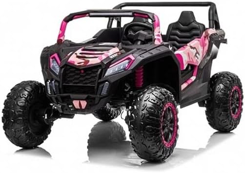 24 voltios Big Horn 300 Watts Rose Camo Buggy Coche Niño Eléctrico