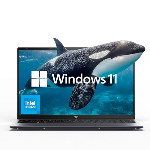 KAIGERR Laptop Computer 15.6-in N97 Traditional Laptops 16GB DDR4 512GB SSD Notebook Computer Laptops Numeric Keypad WiFi 5 HDMI Type-C USB 3.2 Webcam 3.5mm Audio Office Laptops