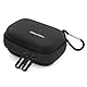 deleyCON Tasche Hardcase für GoPro Actionkamera & GoPro Zubehör Robust Strapazierfähig Staubschutz Aufprallschutz Spritzwasserschutz für GoPro Hero 13 Hero 12 Hero 11 Hero 10 Hero 9 Gr. S - Schwarz