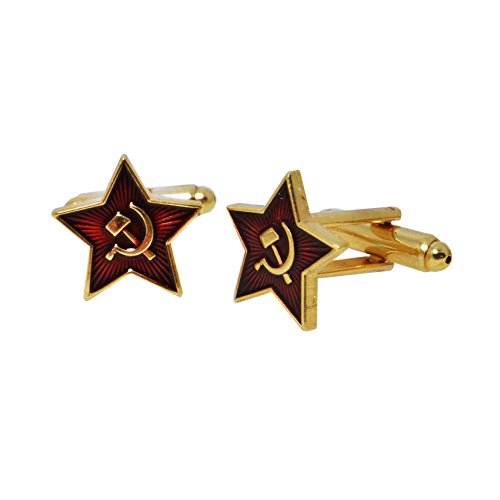 Mancuernillas Estrella Roja Rusa Epic Militaria miniatura 1
