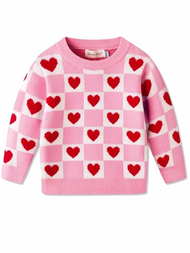Image of Unisex Toddler St.Patrick's Day Clover Print Sweater Irish Shamrock Knitted Pullover Tops 12M-8Y