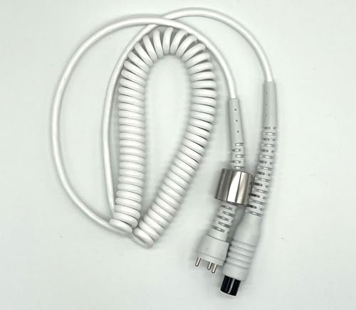 SB Premium Replacement Motor Cord for Kiara Sky Beyond Pro Nail Drill - White Color - Made in USA