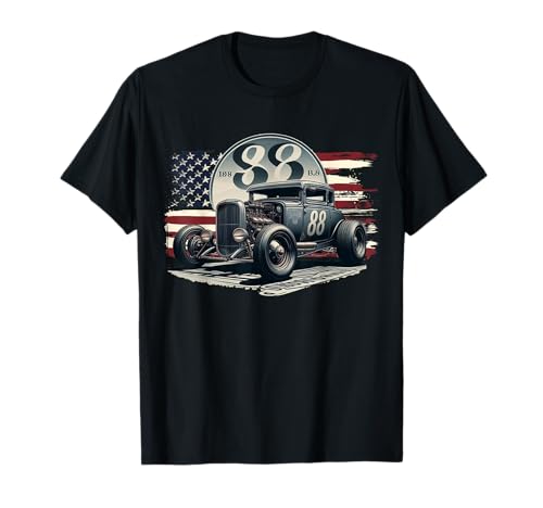 US Muscle Car Hot Rod T-Shirt