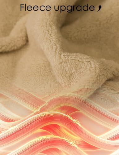 Gihuo Men's Sherpa Lined Fleece Vest Winter Fishing Travel Utility Vest Gilet2