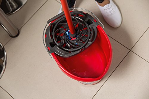 Vileda SuperMocio 3Action XL Mop Refill - Pack of 2 - Fits all SuperMocio Mops- Authentic Vileda Mop Head Replacement - Machine Washable - Advanced Microfibre Technology