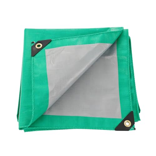 Lona impermeable verde de camping 100x300 ligera para tapar leña y suelos 2