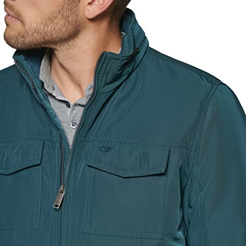 Image of DOCKERS Men's Quilted Lined Flight Bomber Jacket