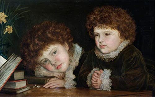 Pintura al óleo clásica impresa en lienzo de alta calidad, obra de Arthur, 60x90cm