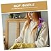 TOVINANNA 1set Mop Replacement Handle Ergonomic Grip for Easy Cleaning Compatible Various Sponge Mops and Stable Design for Use