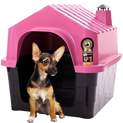 Dura Pet Casa De Cachorro Durahouse N.1 Rosa