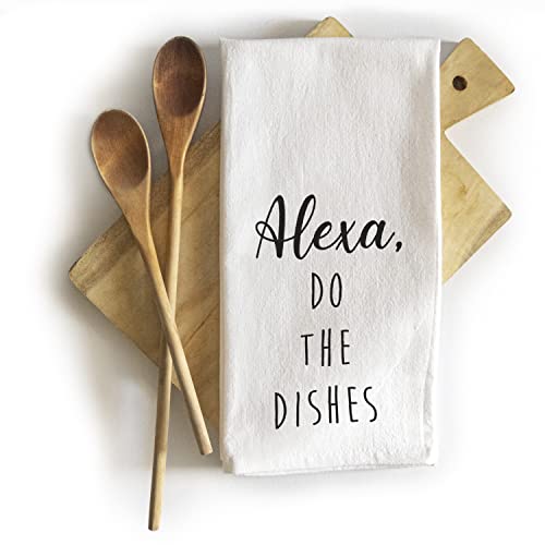 Alexa Do The Dishes Towel 18X24 Inch, Alexa Dish Towel Alexa Tea Towel, Alexa Funny Dish Towel Alexa Kitchen Towel Funny Alexa Towel Alexa Wash Dishes Towel Funny Tea Towel Funny Dish Towel Saying #TOP6