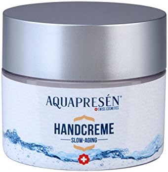 AQUAPRESEN SWISS ANTI-AGING | Moisturizing Hand Cream | For Youthful Looking Hands | 1.8 ounces