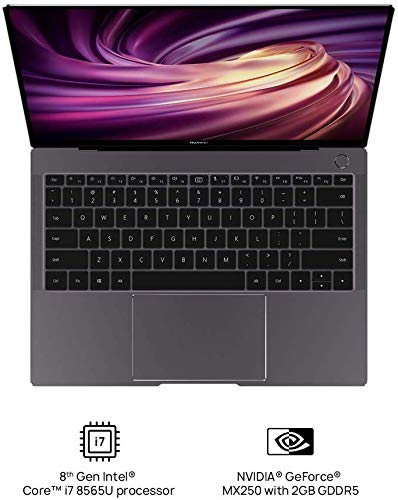 HUAWEI MateBook X Pro 2019 - 13.9 Inch Laptop with 3K FullView 10-point Touchscreen, Intel Core i7, 8 GB RAM, 512GB SSD… - Image 5