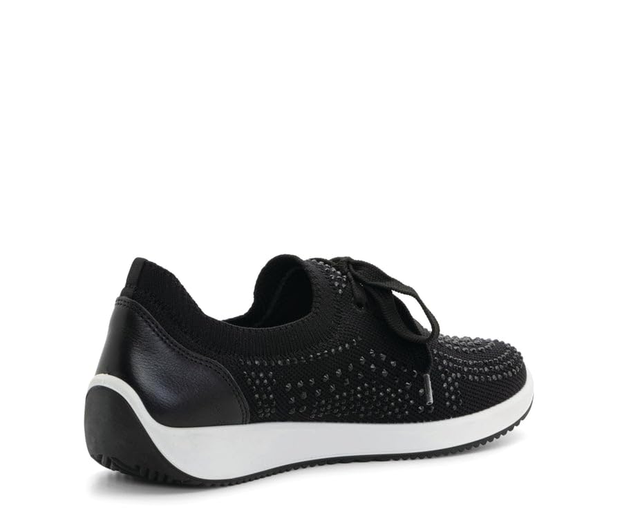 ARA Women's Lisbon Black Wovenstrech3