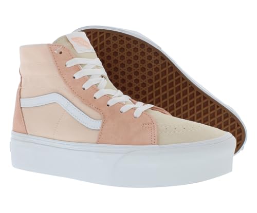Vans Vans - Unisex Sk8-Hi Tapered Stackform Shoes, Color Peach, Size: 6.5 D(M) US Mens / 8 B(M) US Womens