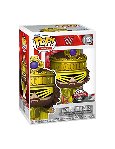 Pop! Wwe King Macho Man Metallic Vinyl Figure - Entertainment Earth Exclusive
