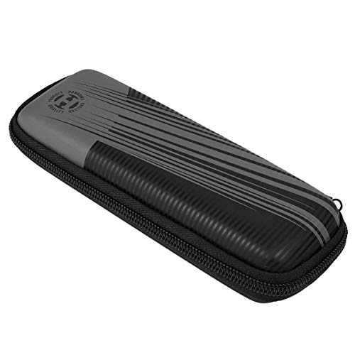 Harrows Darts Blaze Darts Wallet | Darts Case Holds 3 Assembled Darts and Accessories | Protective EVA Material | Professional Darts Accessories (FIRE Grey)