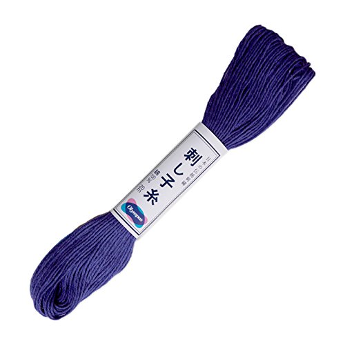 Olympus SASHIKO Thread 22YD Ultramarin, Solid # 23, Marine Blue