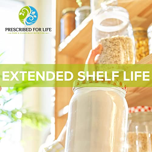 Prescribed For Life Organic Dry Milk Powder, USDA Grade A Whole Milk rBST & rBGH Free, Non GMO, Kosher, Shelf Stable Whole Milk Powder (2kg / 4.4lb)