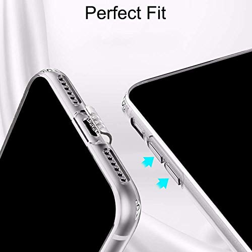 Image of Amazon Brand - Solimo TPU Anti Dust Plug Mobile Cover (Soft & Flexible Back Case) for Realme 6 Pro, Clear