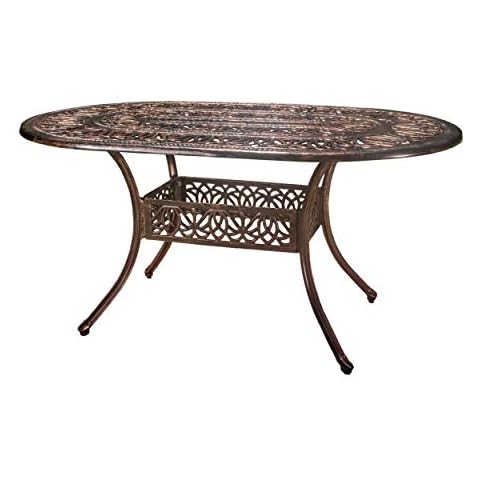 Christopher Knight Home Tucson Cast Aluminum Dining Table Cover