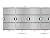 Direct Store DC152 18 Inch Cast iron Cooking Grates for Charbroil Performance 6 Burner 463244819, for Charbroil Grill 463276517, 463245917, 463276617, Replacement Parts for G4700003W1, G4700002W1