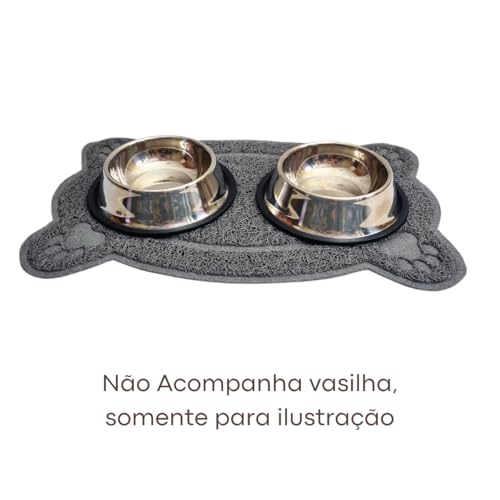 Tapete Pet em PVC, Jogo Americano, Tapete Cachorro, para Comedouro e Bebedouro, Caixa de Areia, Gato