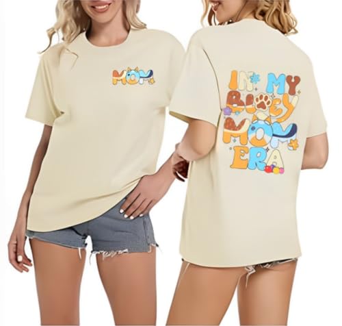 in My Mom Era Shirt for Women,Mama Shirt for Women,Funny in My Mom Era Shirt for Women Mama Graphic Tee Tops