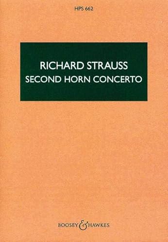 Concerto pour Cor Numero 2: HPS 662. o. Op. AV 132. horn and orchestra. Partition d'étude.