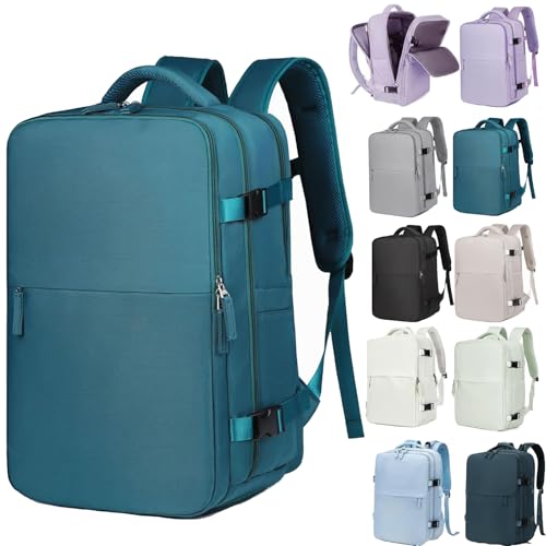Levettevac Mochila, Levettebag Backpack, Levette Bag, Large Capacity Bag with Separate Compartment (Light Blue)