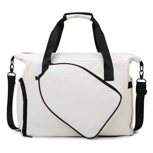 VKOOVIFA Stylish Pickleball handbag with adjustable shoulder straps, suitable for crossbody, hand-held or shoulder bag - the ideal Pickleball gift