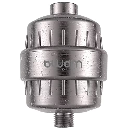 BWDM 15 Stage Shower Filter Shower Head Filter - Hard Water Filter,Remove Chlorine Heavy Metals and Other Sediments, Vitamin C Water Softener Reduces Dry Itchy Skin,Dandruff (Brushed Nickel) BWDM 15 Stage Shower Filter Shower Head Filter - Hard Water Filter,Remove Chlorine Heavy Metals and Other Sediments, Vitamin C Water Softener Reduces Dry Itchy Skin,Dandruff (Brushed Nickel)