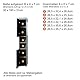 trendteam smart living - Runner - Hochschrank - Rauchsilber - Badezimmerschrank mit 2 Ablagen - (BxHxT) 30 x 190 x 31 cm - 4 Fächer und 3 höhenverstellbare Einlegeböden - Kratzfest