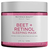 Amazon Com Beet And Retinol Gel Face Mask Hydrating Face And Neck Moisturizer For Anti Aging Wrinkle Acne Firming And Dry Skin Organic Facial Mask For Women Men And All