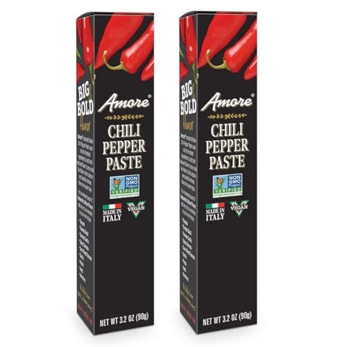 Amore Vegan Chili Pepper Paste Tube, Made in Italy, 3.2 oz, 2 Pack image 5