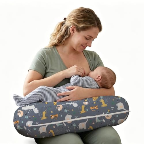 Image of Plushii Nursing Pillow for Breastfeeding,Feeding Pillow and Removable Cover