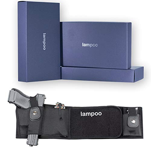 lampoo Pistols Revolvers Taurus G2c 9mm Glock 19 Belly Band Holster Concealed Carry
