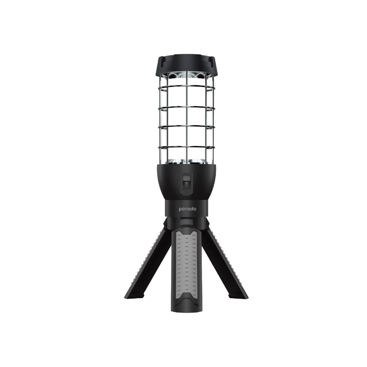 Lifestyle Outdoor Tripod Lamp with Built-In Battery 600LM 2 * 1200mAh - Black