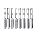 Asixxsix Haar-Dauerwellenstangen, Rollen, Clips, Lockenwickler, Klemme, Haar-Styling-Werkzeug für Salon, 25 Stück Kunststoff-Dauerwellenstangen Zum Kreieren von Flauschigen und Anderen Frisuren,