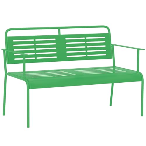 Outsunny Banc de Jardin 2 Places Banc extérieur Jardin...