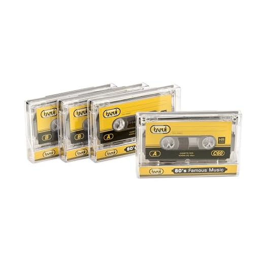 Trevi C60 HR Pack 4 Audio Cassette 60 min 4 Pieza(s) - Cinta de Audio/Video (60 min, 4 Pieza(s))