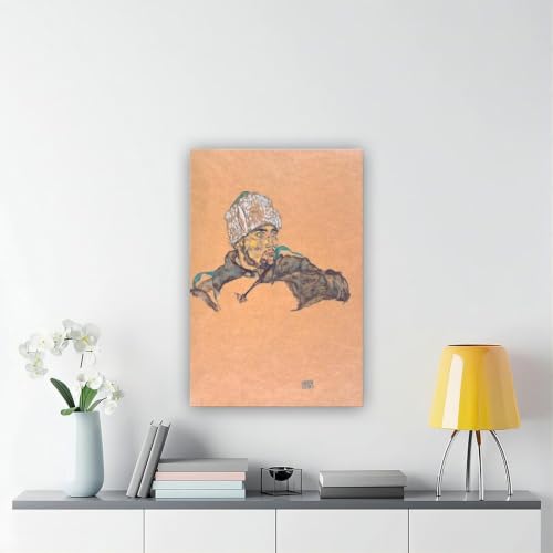 Toile Egon Schiele prisonniers de guerre russes pour votre bureau ou salon