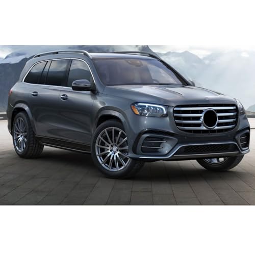 Estribos para Mercedes GLS X167 2020-2025 aluminio negro miniatura 2