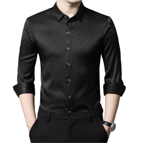 Business Elegant Silk Shirt